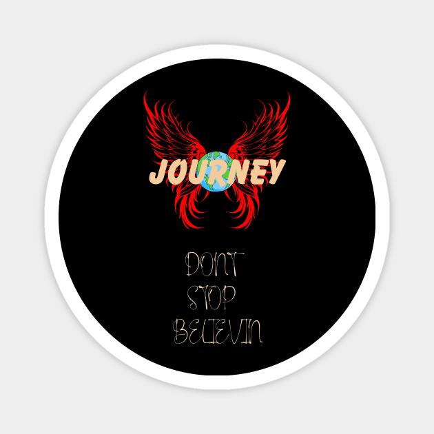 Journey Magnet by Rc tees